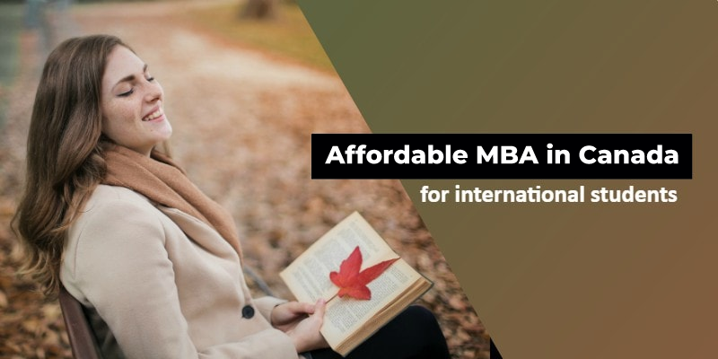 MBA asequible en Canadá para estudiantes internacionales
